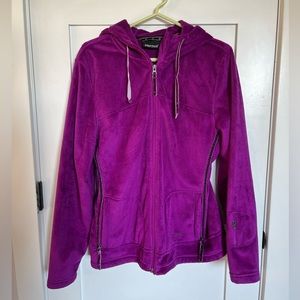 Marmot - Women’s Plush Fleece Full-Zip Hoodie - Fuchsia, Large
